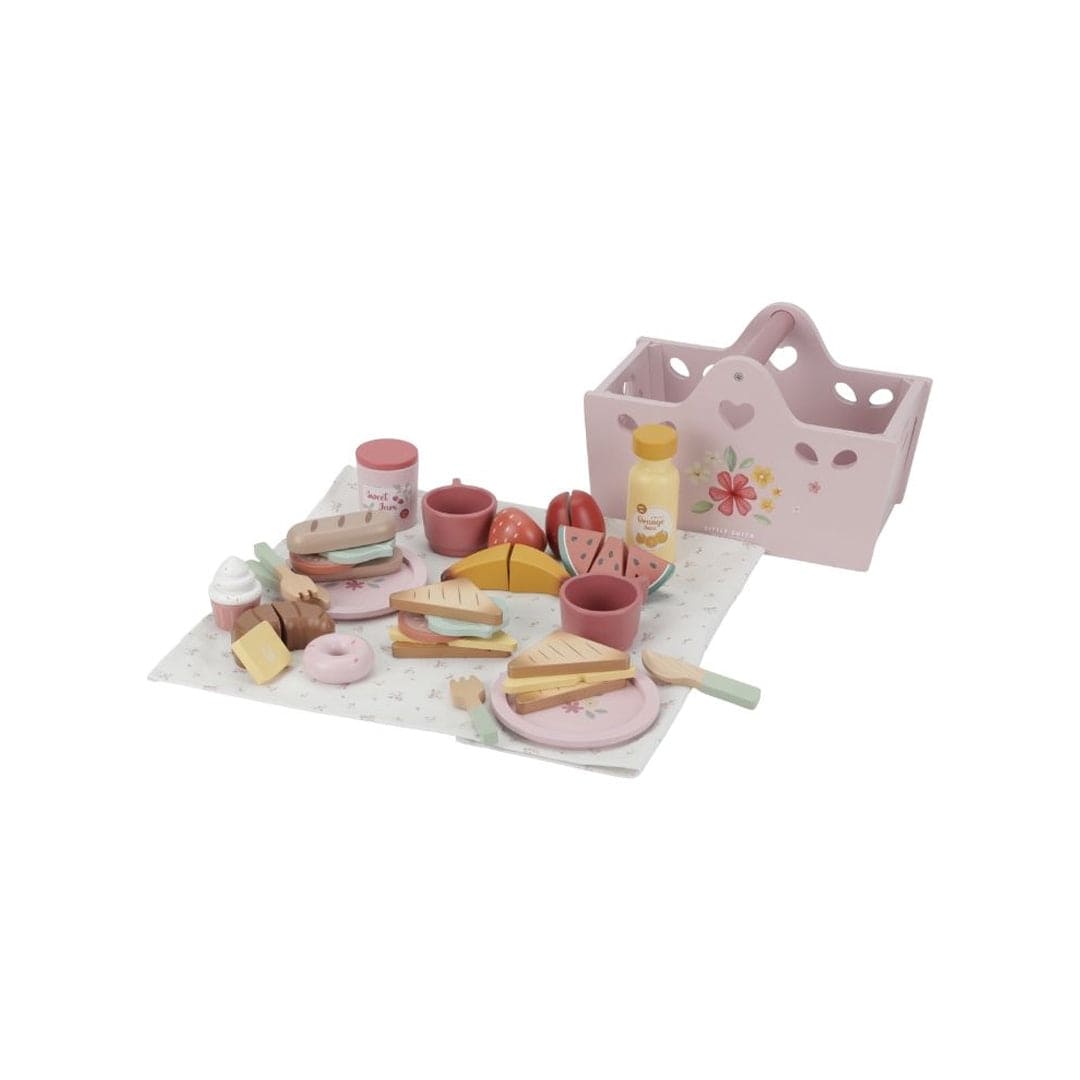 Little Dutch Picnic Play Set Little Dutch Wooden Picnic Set