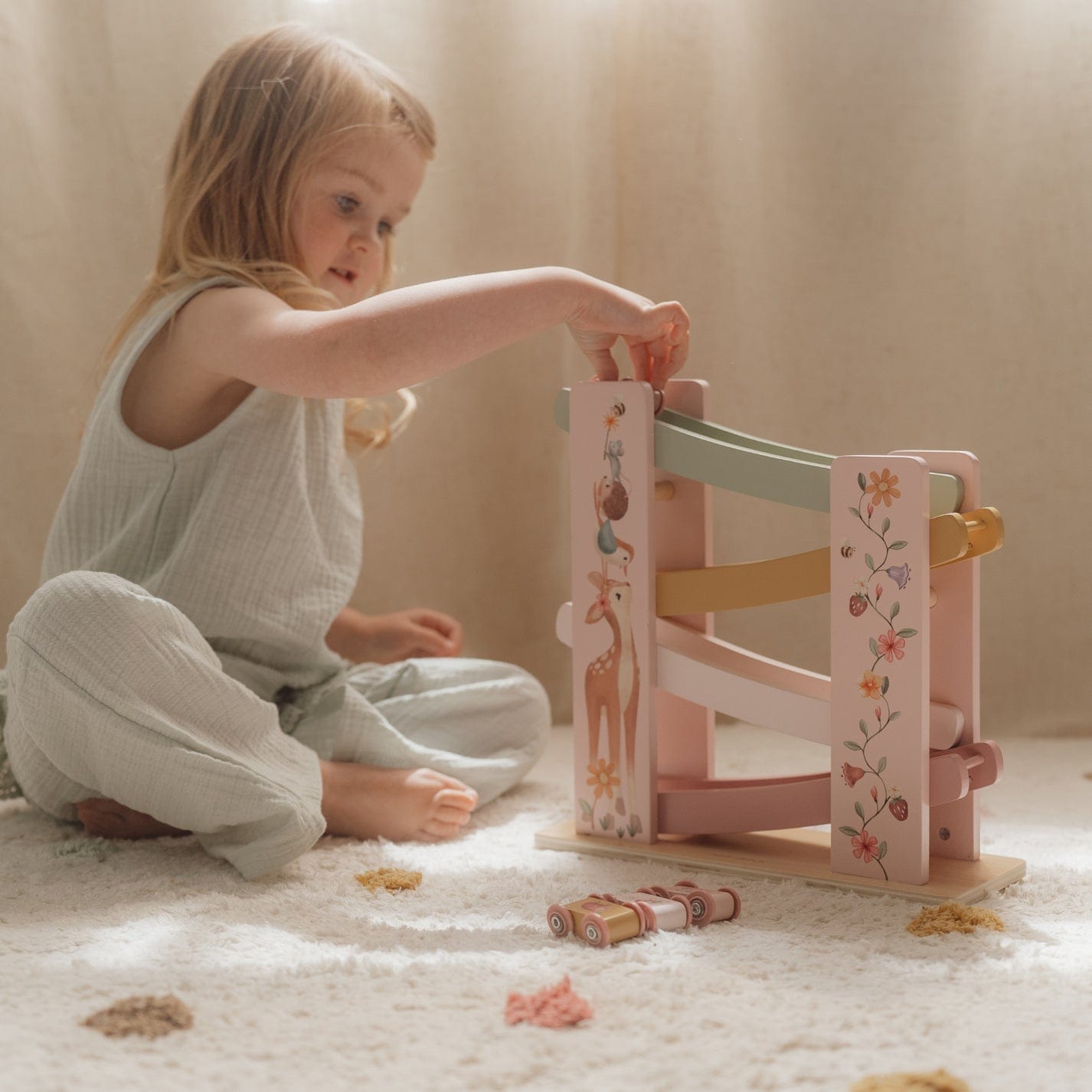 Little Dutch Racer Ramp Little Dutch Wooden Ramp Racer (Fairy Garden)