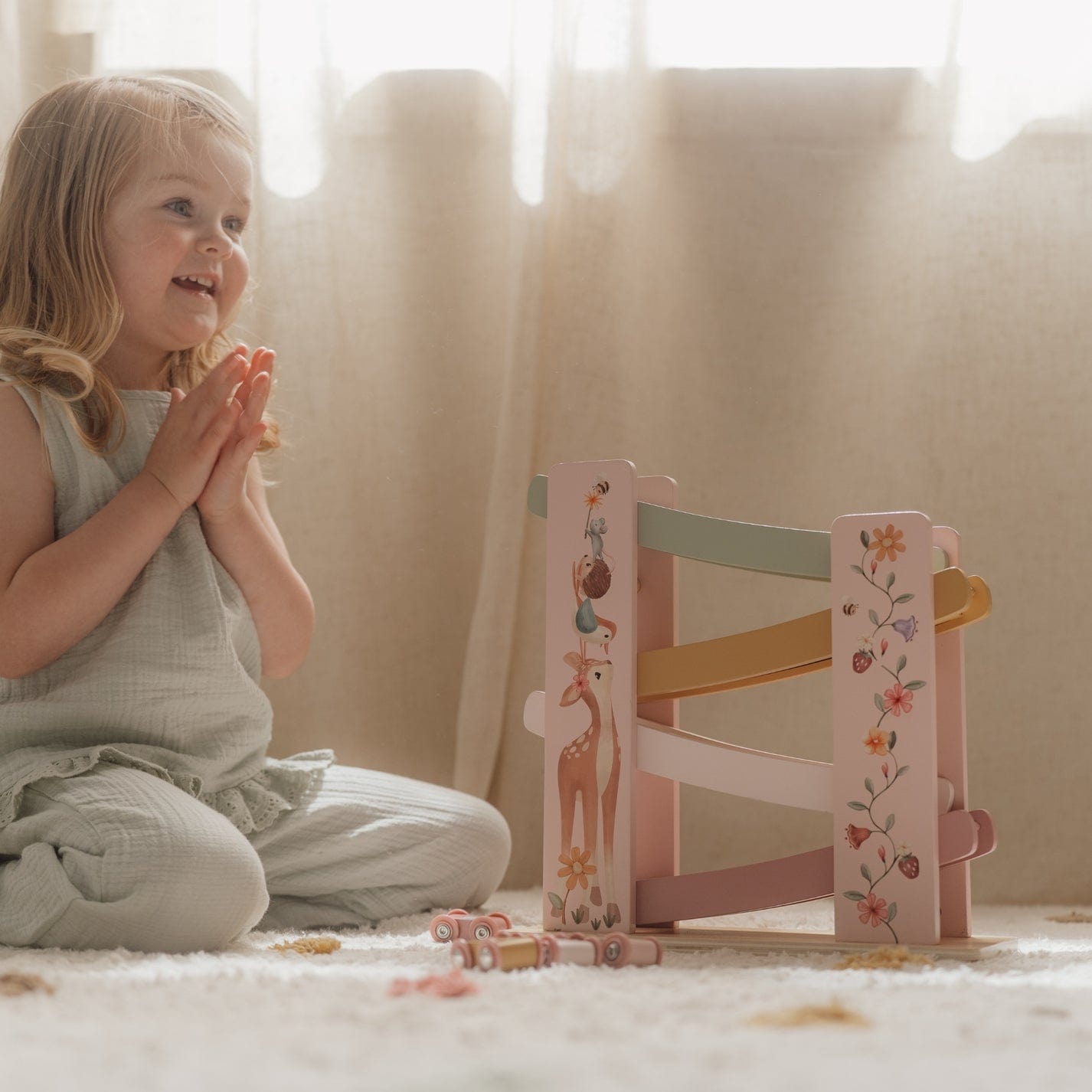 Little Dutch Racer Ramp Little Dutch Wooden Ramp Racer (Fairy Garden)