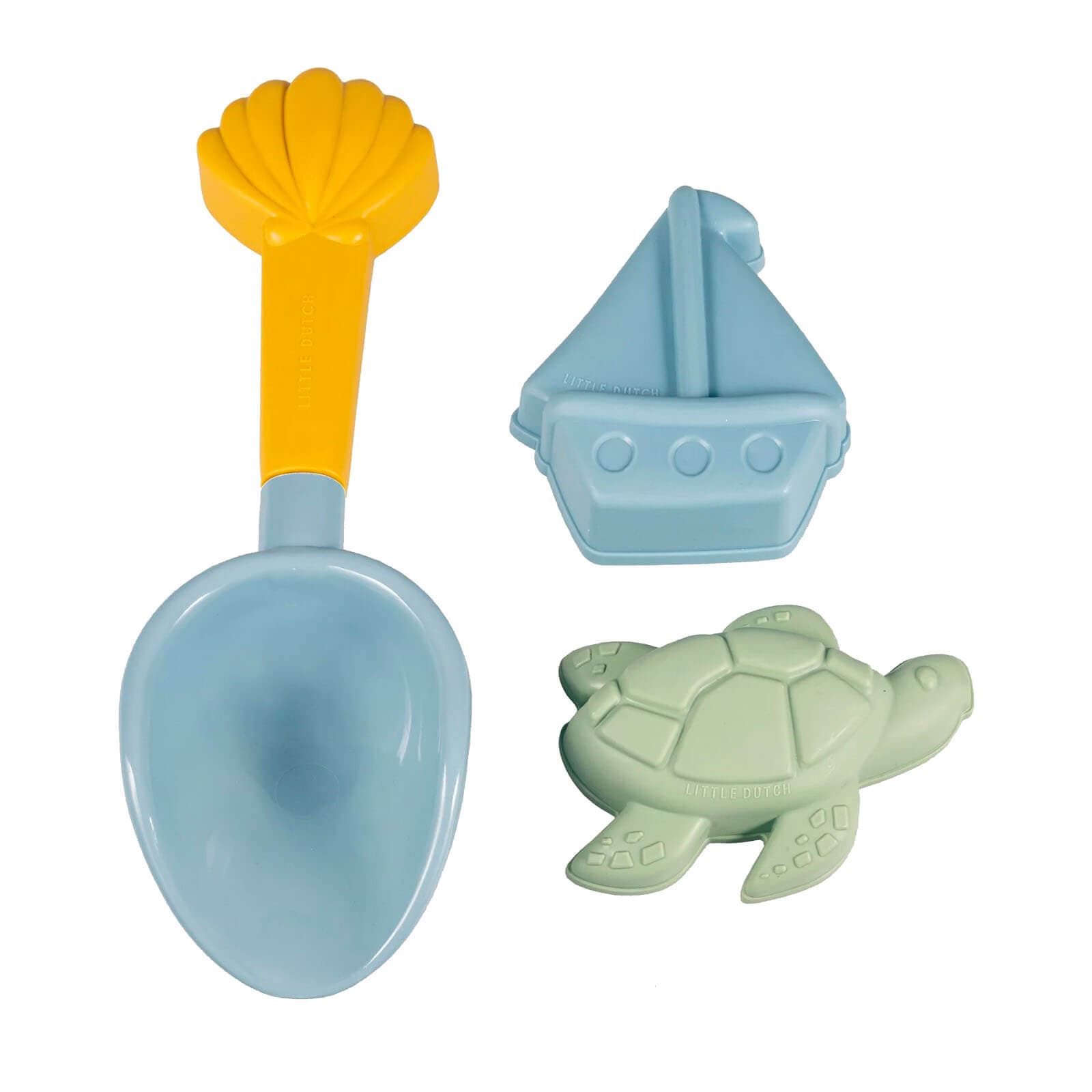 Little Dutch Sand Play Set Little Dutch Beach Set - 3 Piece Blue
