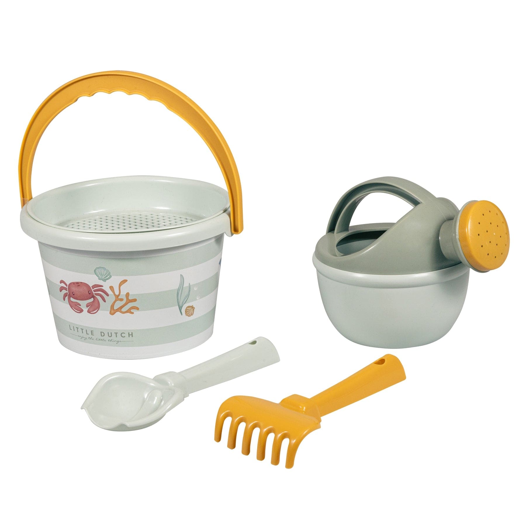 Little Dutch Sand Play Set Little Dutch Bucket & Spade Beach Set (Fresh Greens)