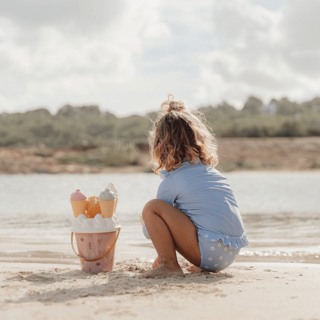 Little Dutch Sand Play Set Little Dutch Ice Cream Bucket & Spade Set - Pink