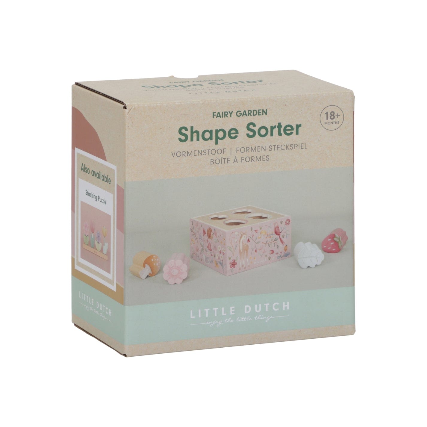 Little Dutch Shape Sorter Little Dutch Wooden Shape Sorter (Fairy Garden)