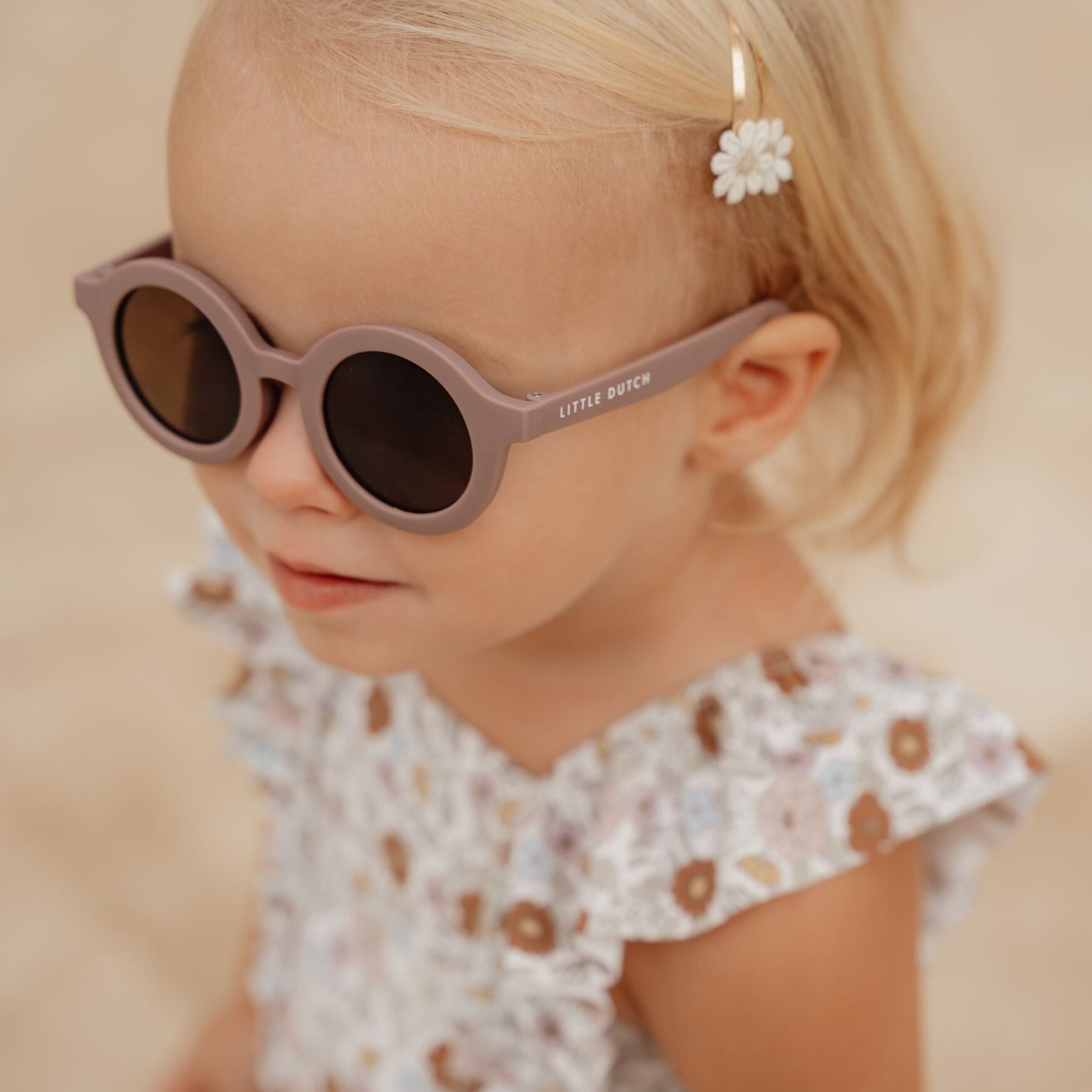 Little Dutch Sunglasses Little Dutch Sunglasses Round - Mauve