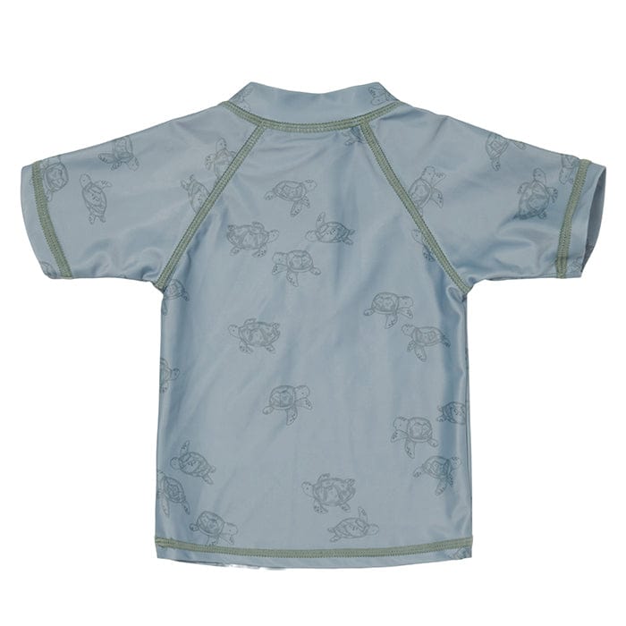 Little Dutch Sunsuit Little Dutch Swim T-Shirt Short Sleeve (Turtle Island Olive)