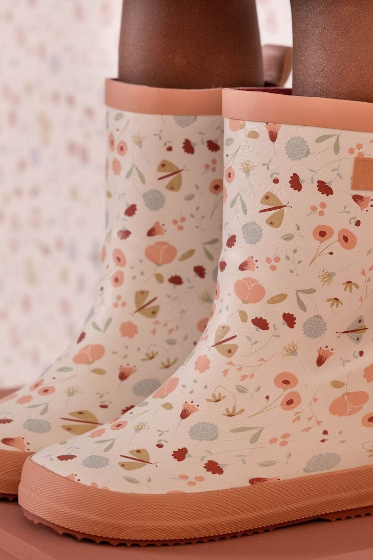 Little Dutch Sunsuit Little Dutch Wellies Rainboots (Flowers & Butterflies)