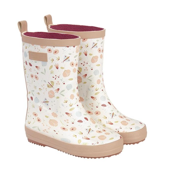 Little Dutch Sunsuit Little Dutch Wellies Rainboots (Flowers & Butterflies)