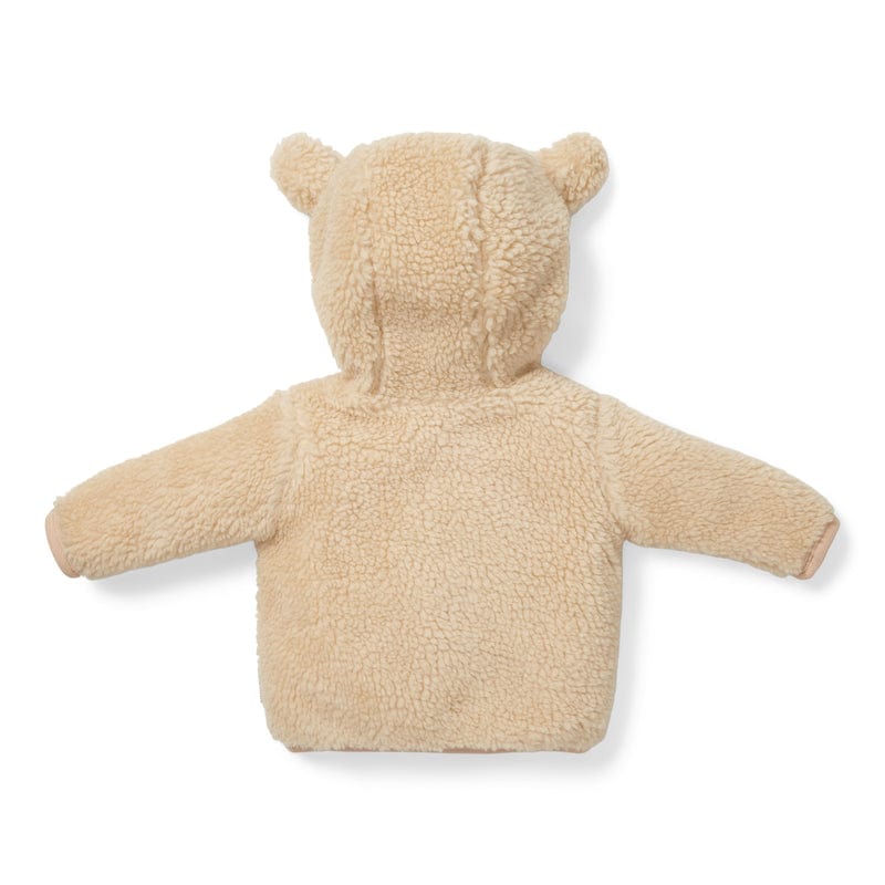 Little Dutch Teddy One Piece Little Dutch Baby Hooded Teddy Jacket (Sand)