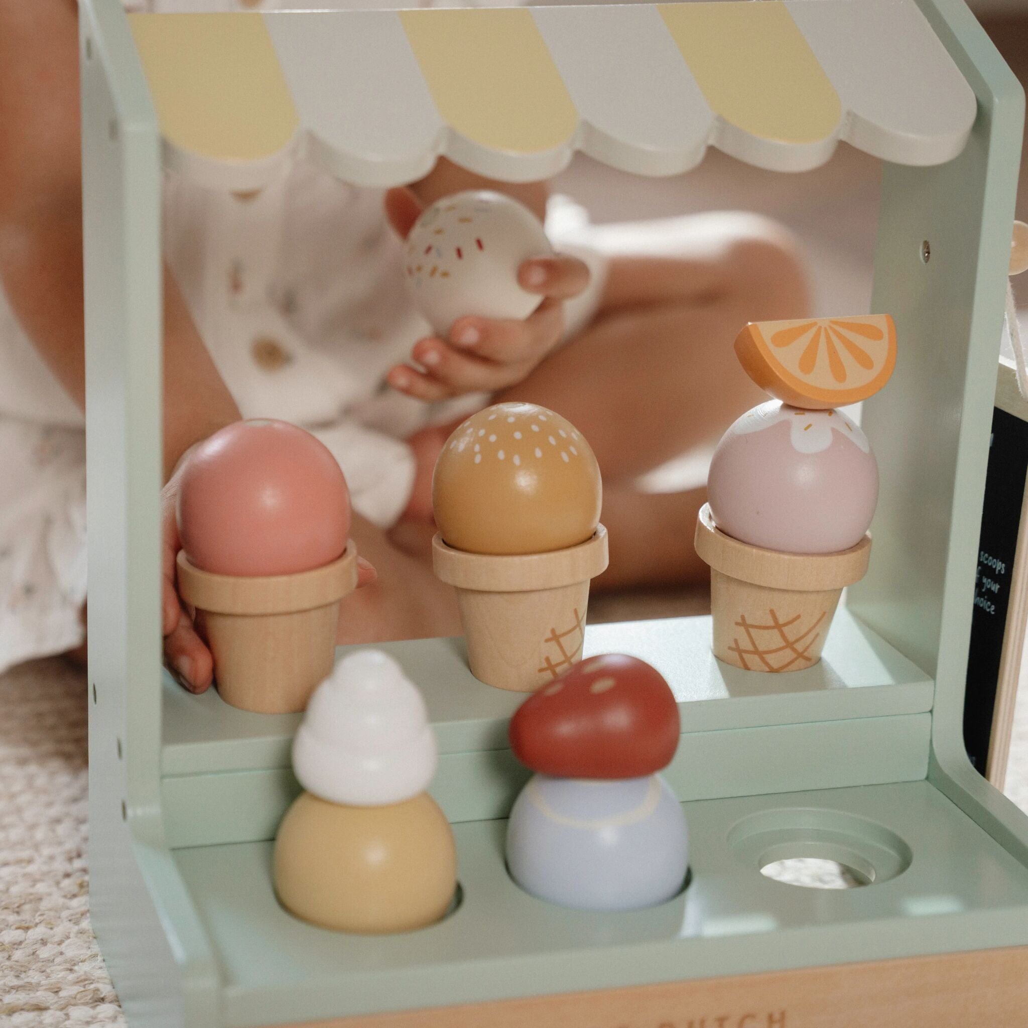 Little Dutch Toy Ice Cream Shop Little Dutch Wooden Ice Cream Shop Playset