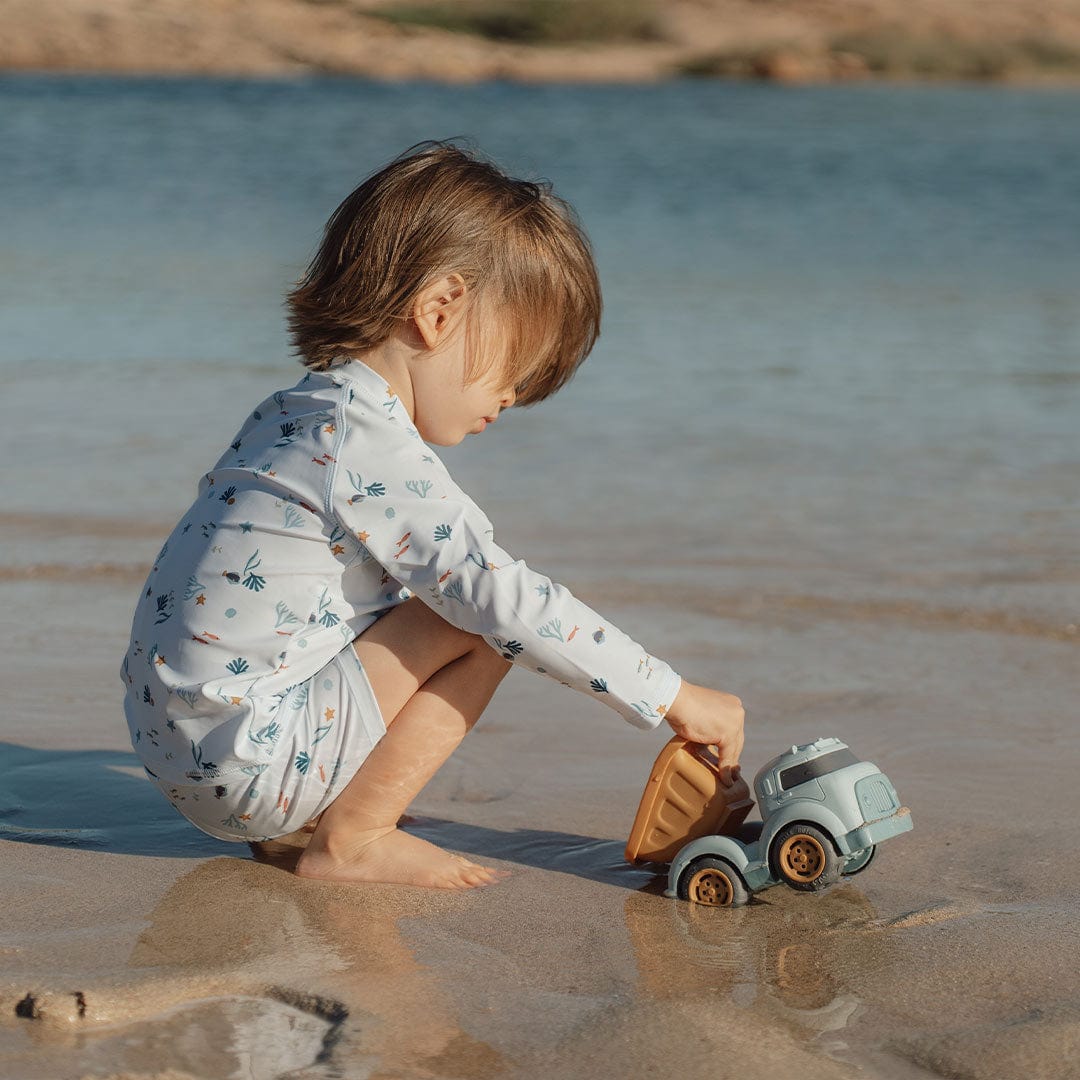 Little Dutch Toy Truck Little Dutch Dump Truck (Ocean Dreams Blue)