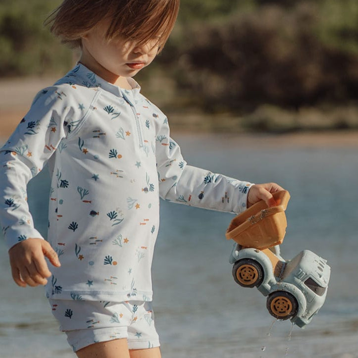Little Dutch Toy Truck Little Dutch Dump Truck (Ocean Dreams Blue)