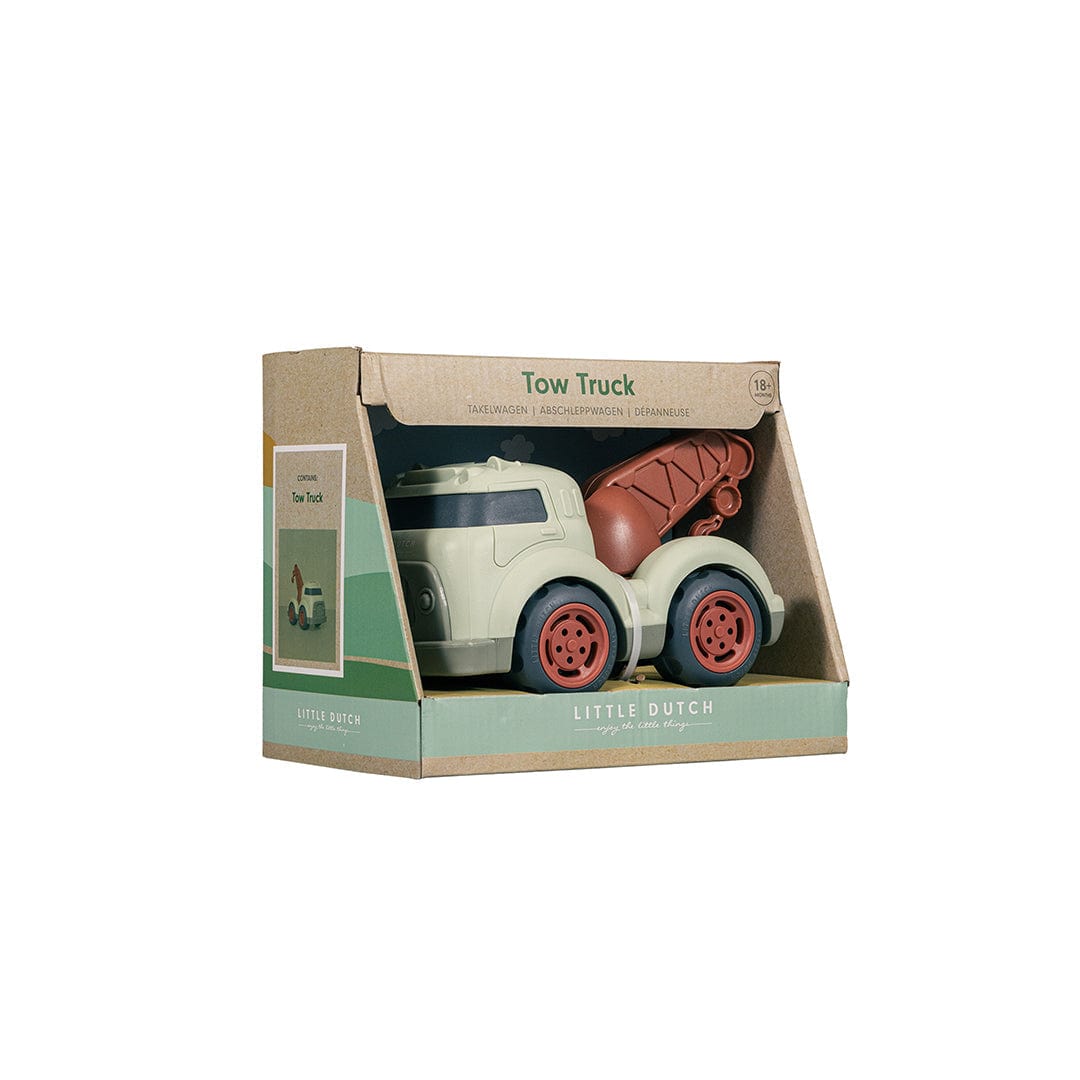 Little Dutch Toy Truck Little Dutch Tow Truck (Fresh Greens)