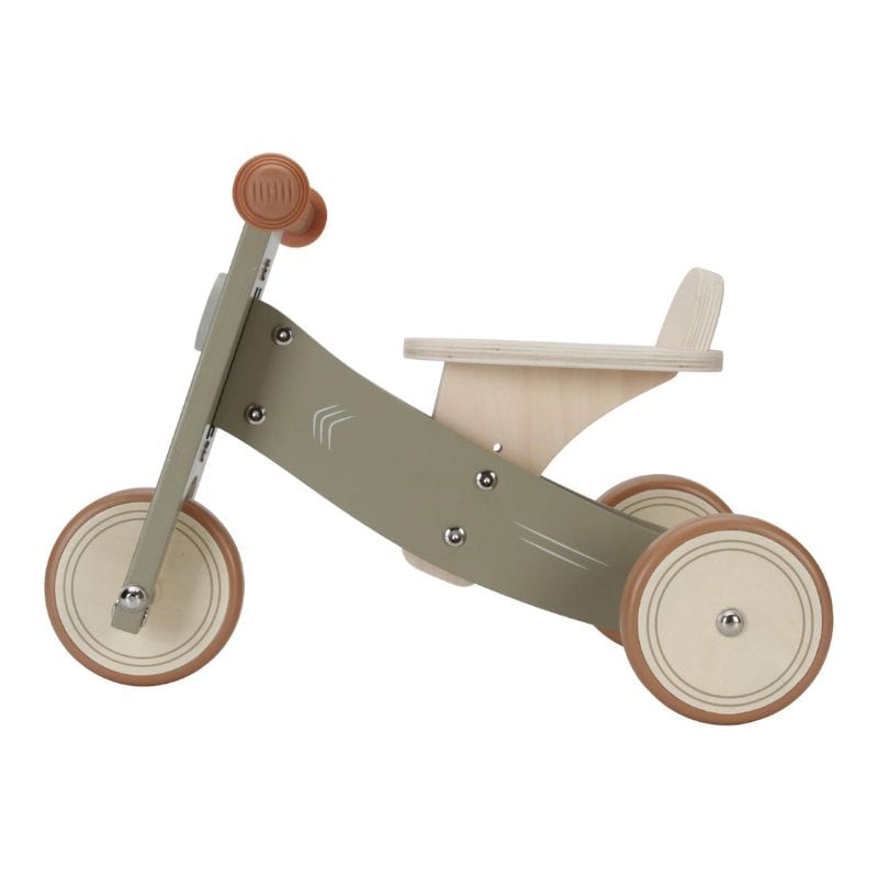 Little Dutch Tricycle Little Dutch Wooden Tricycle (Olive)