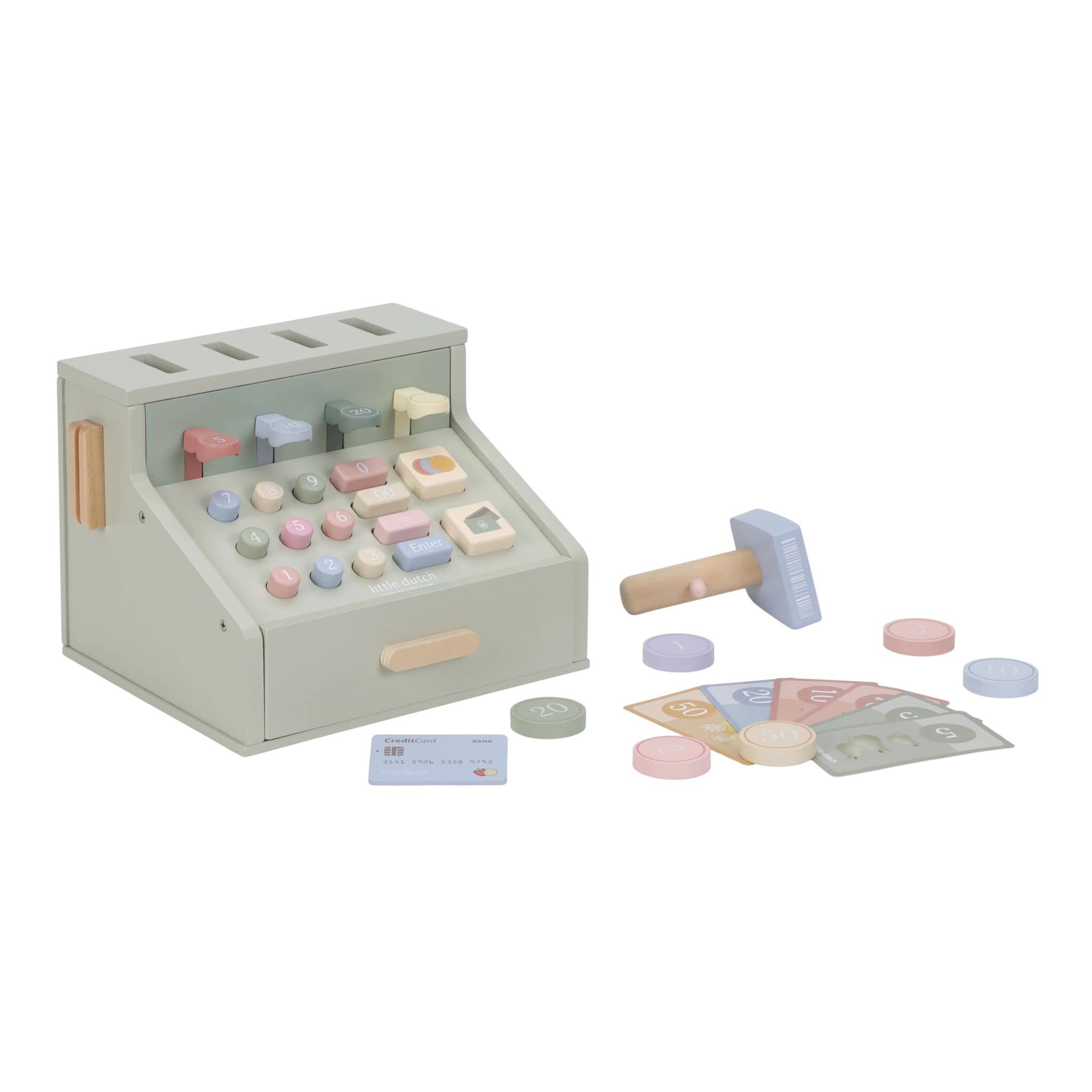 Little Dutch Wooden Cash Register Little Dutch Cash Register Playset