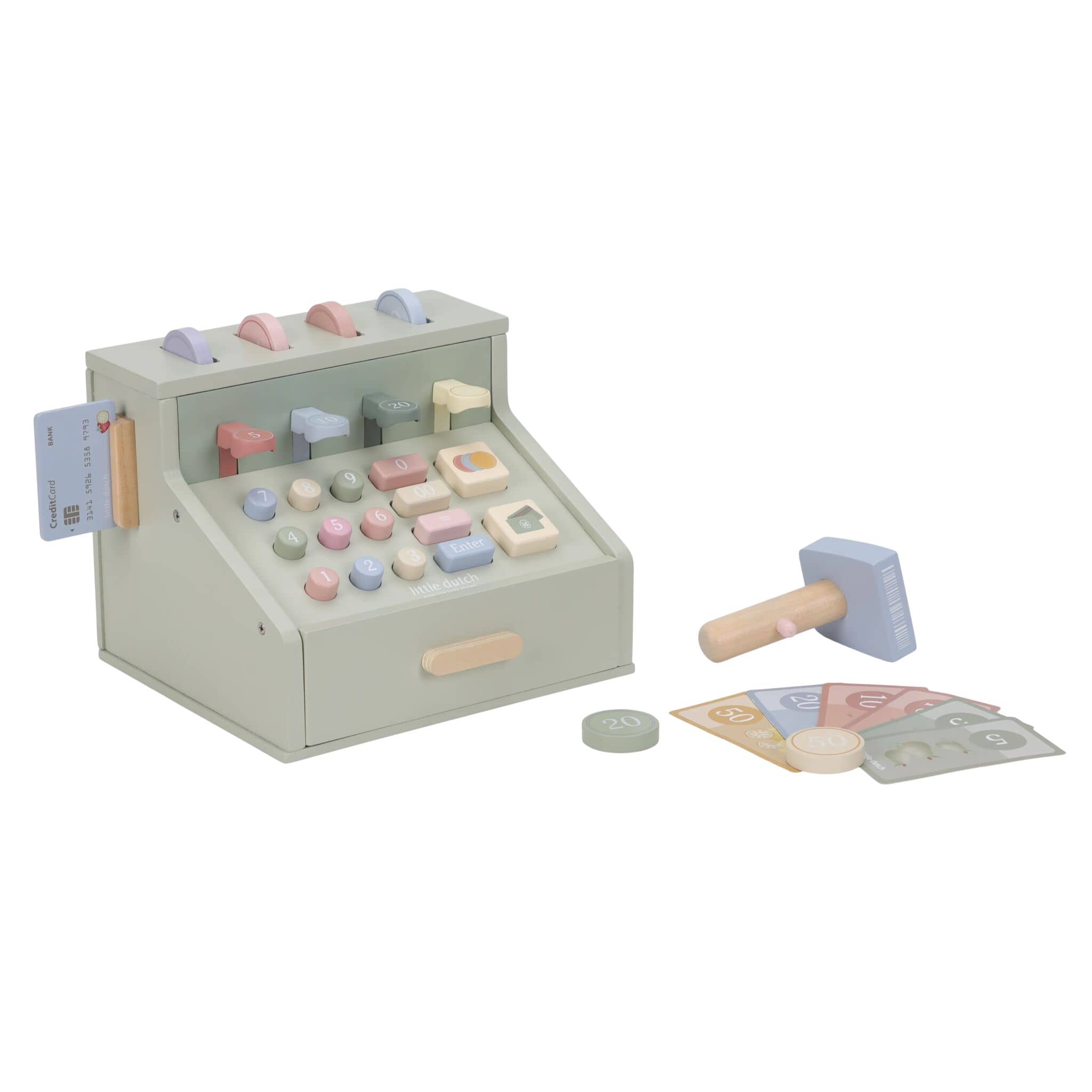 Little Dutch Wooden Cash Register Little Dutch Cash Register Playset
