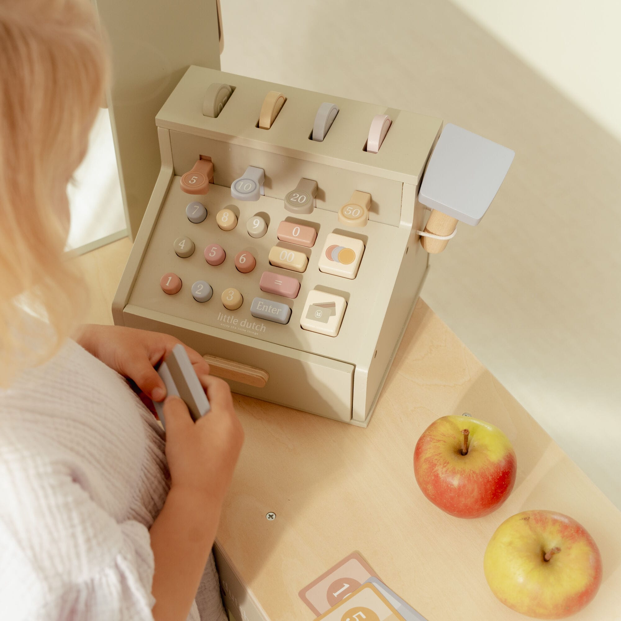 Little Dutch Wooden Cash Register Little Dutch Cash Register Playset