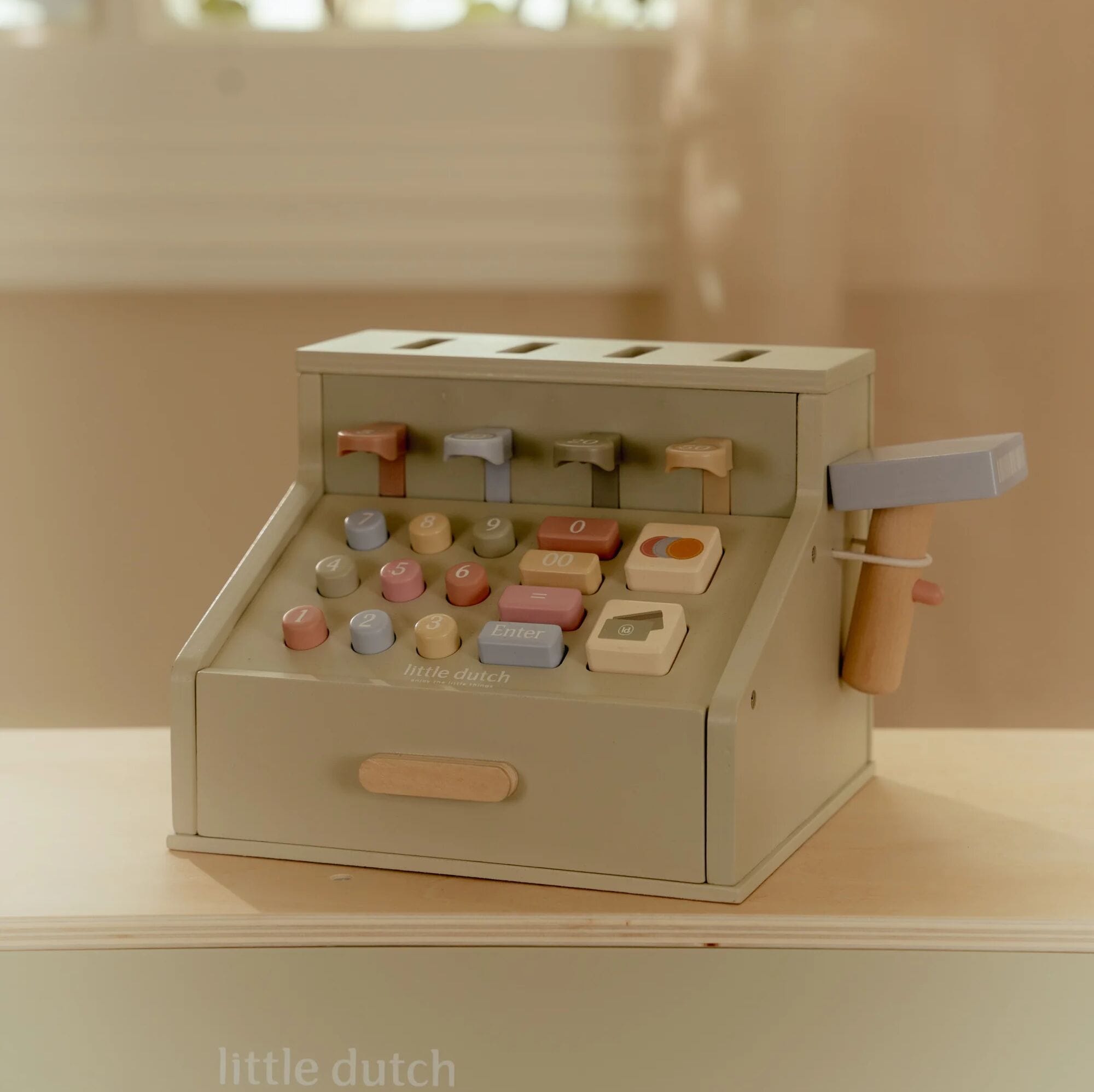 Little Dutch Wooden Cash Register Little Dutch Cash Register Playset