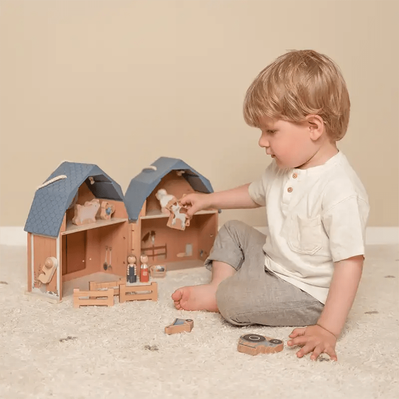 Little Dutch Wooden Doll House (Little Farm)