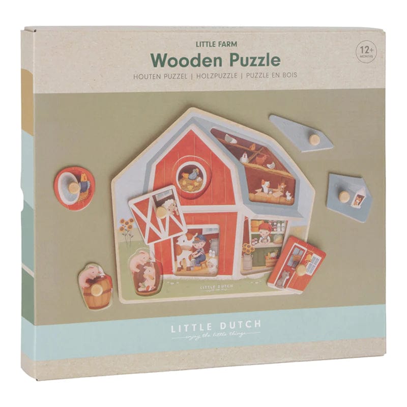 Little Dutch Wooden Puzzle Little Dutch Wooden Puzzle (Little Farm)