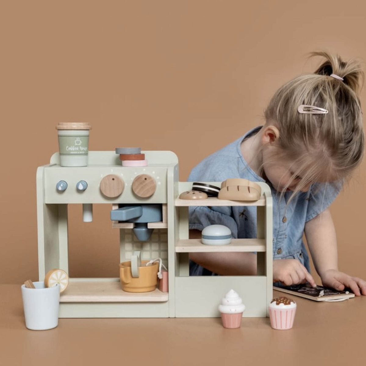 Little Dutch Wooden toy Little Dutch Wooden Coffee Corner Playset