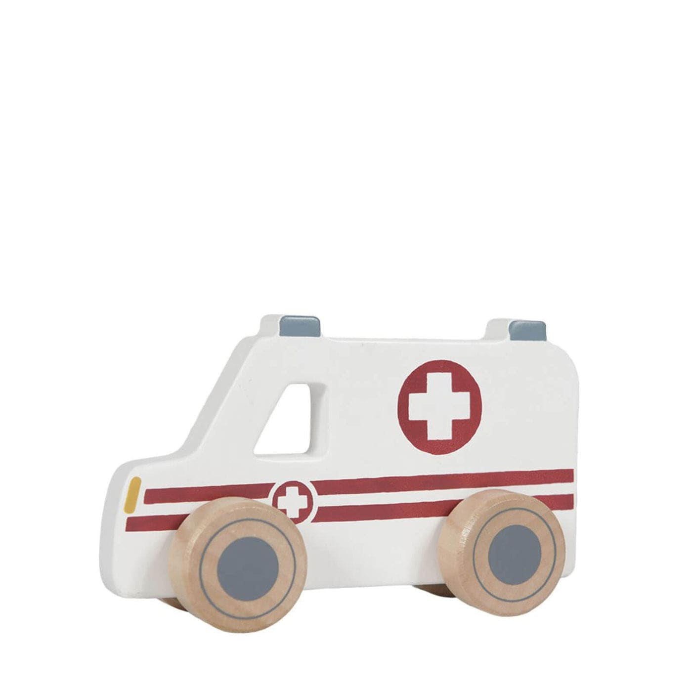 Little Dutch Wooden Toy Little Dutch Wooden Emergency Vehicles Playset