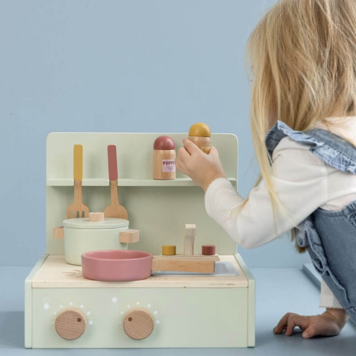 Little Dutch Wooden toy Little Dutch Wooden Mini Kitchen Playset