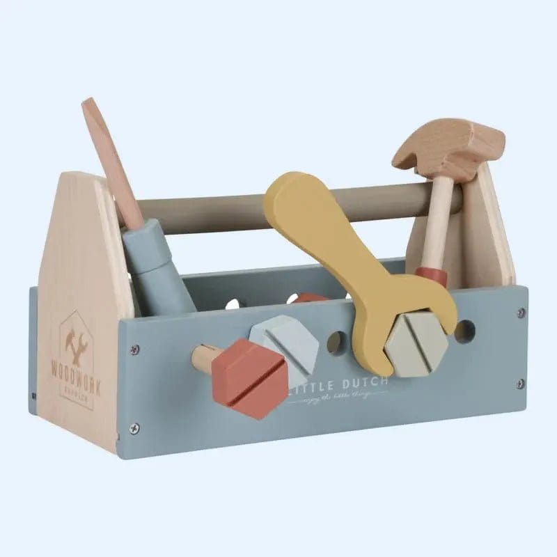 Little Dutch Wooden toy Little Dutch Wooden Tool Box Playset