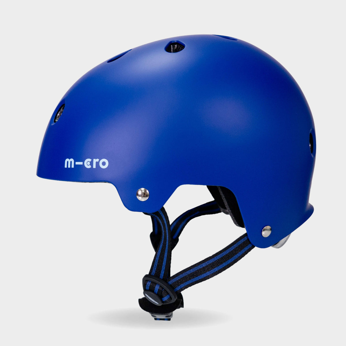Micro Plain Helmet with Recycled Lining - Blue