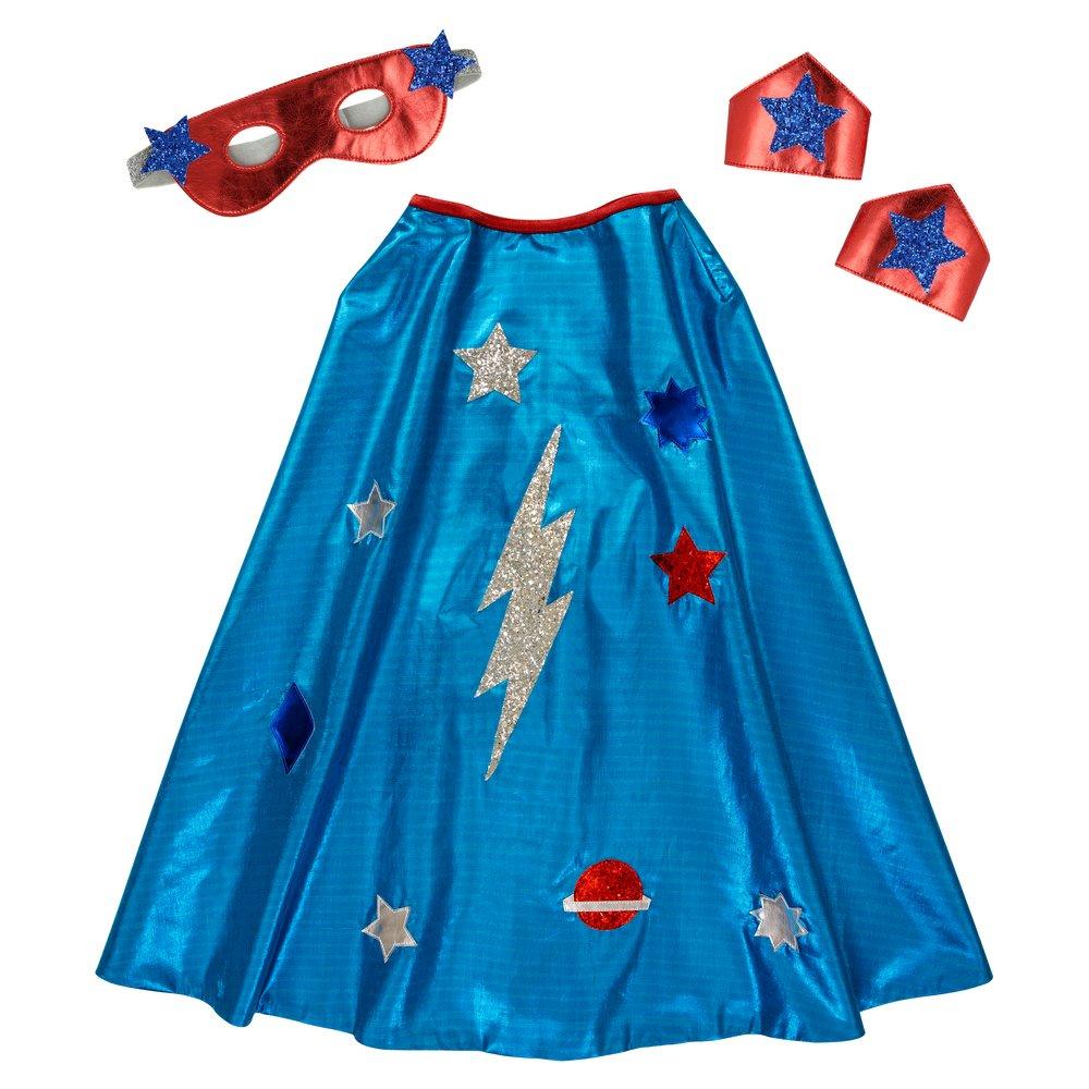 Meri Meri Costume Blue Superhero Costume