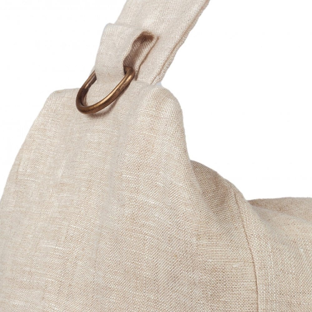 Nobodinoz Changing Bag Lin Francis Linen Stroller Changing Bag (Natural / Greige)