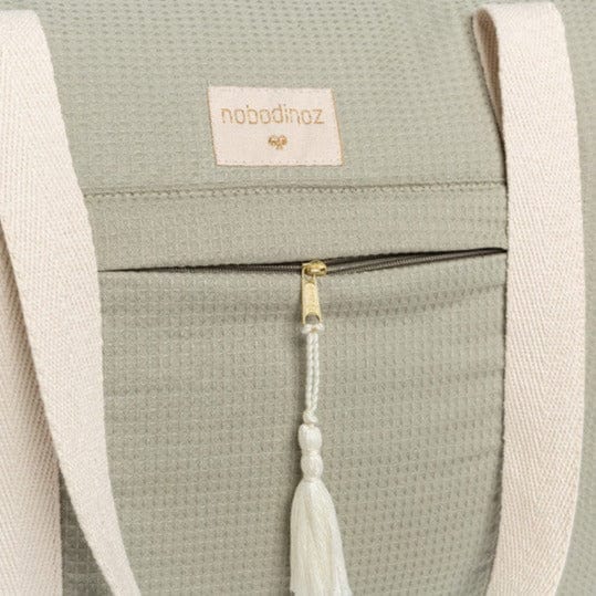 Nobodinoz Changing Bag Opera Waterproof Maternity Bag (Laurel Green)