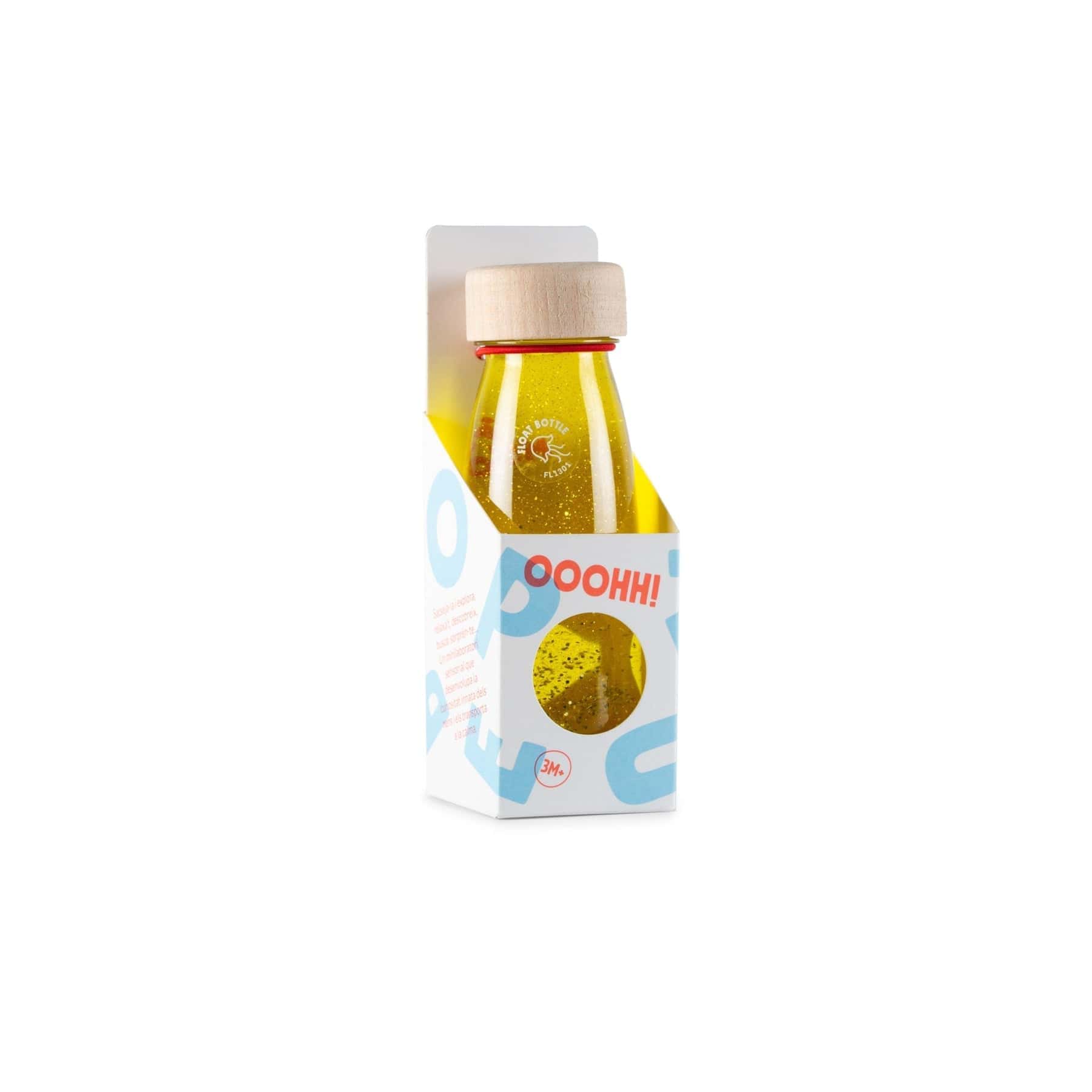 Petit Boum Sensory Bottle Petit Boum Float Bottle (Yellow)