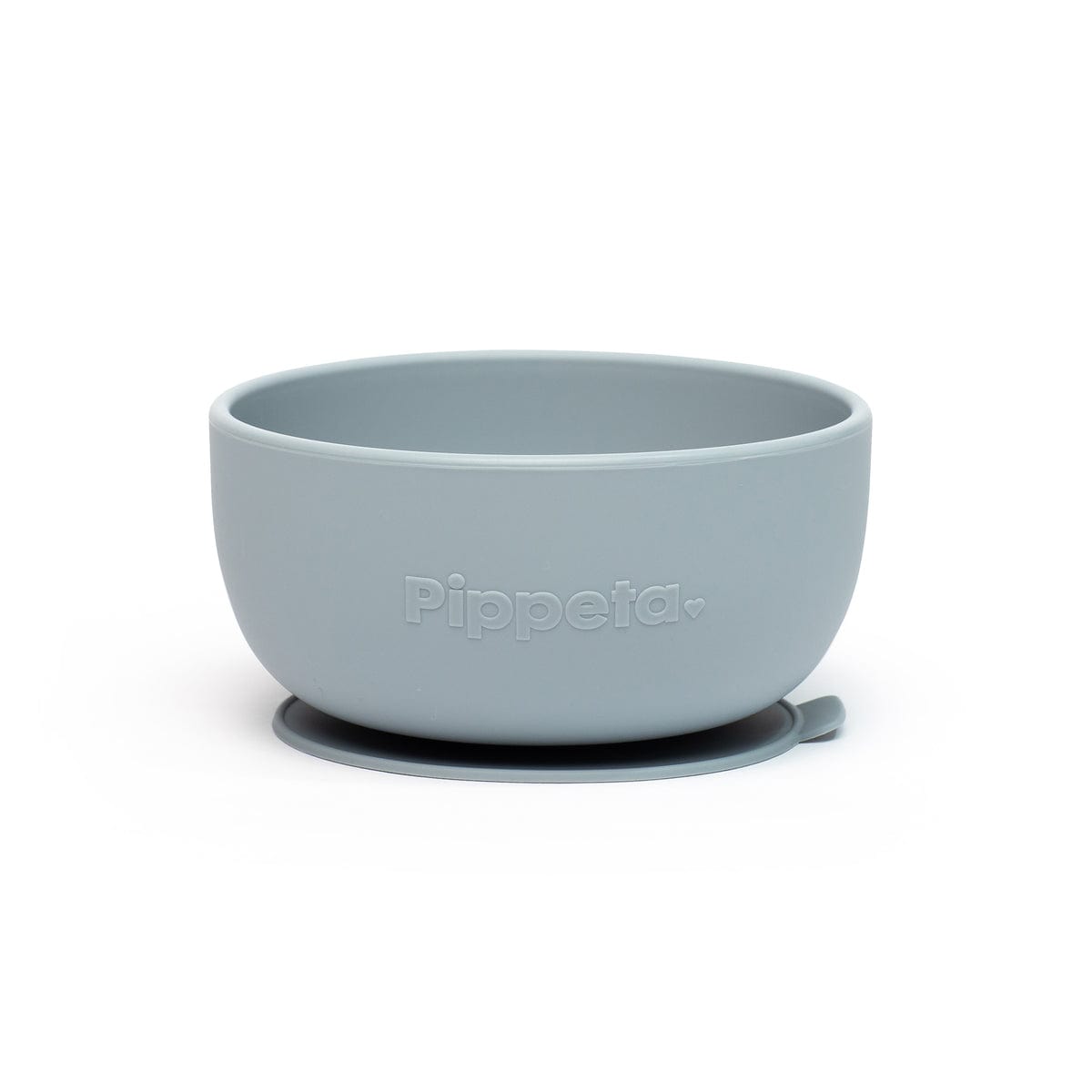 Pippeta Weaning Bowl Silicone Suction Bowl (Sea Salt)
