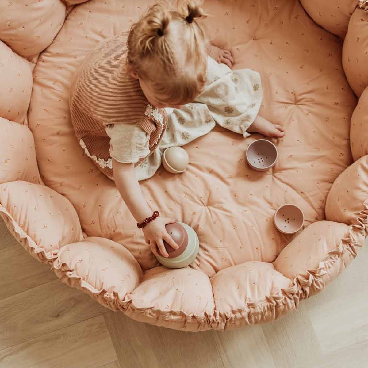 Play & Go Play Mat Play & Go Coco Organic Babymat & Cocoon - Fleuri