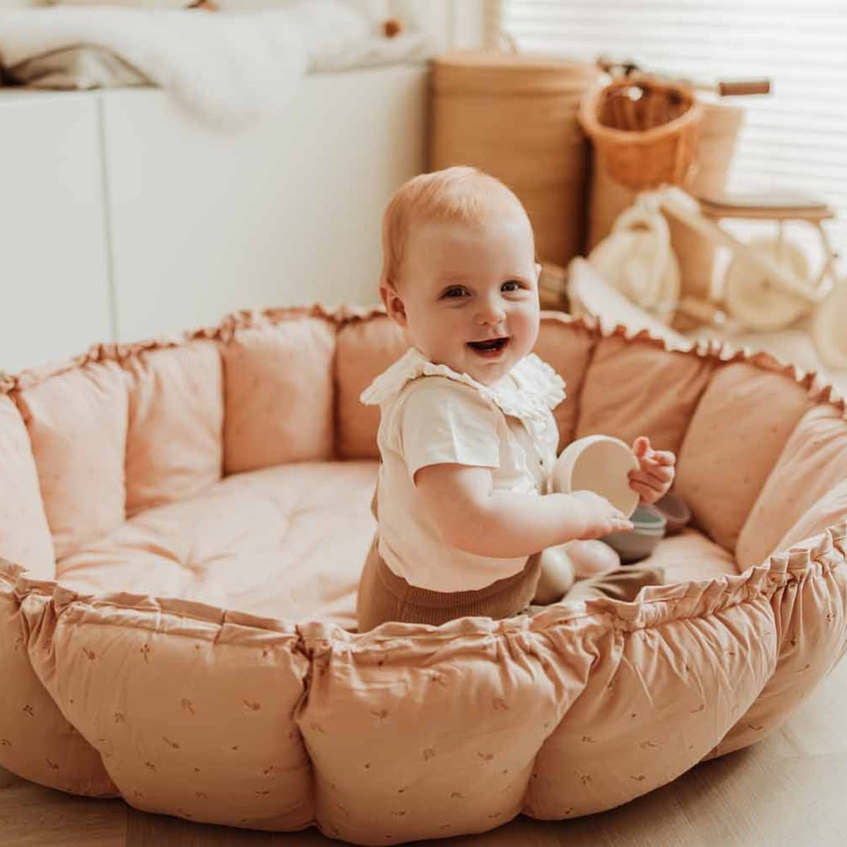 Play & Go Play Mat Play & Go Coco Organic Babymat & Cocoon - Fleuri