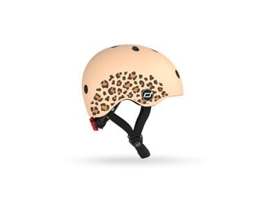 Scoot & Ride Helmet Printed Helmet (Leopard)