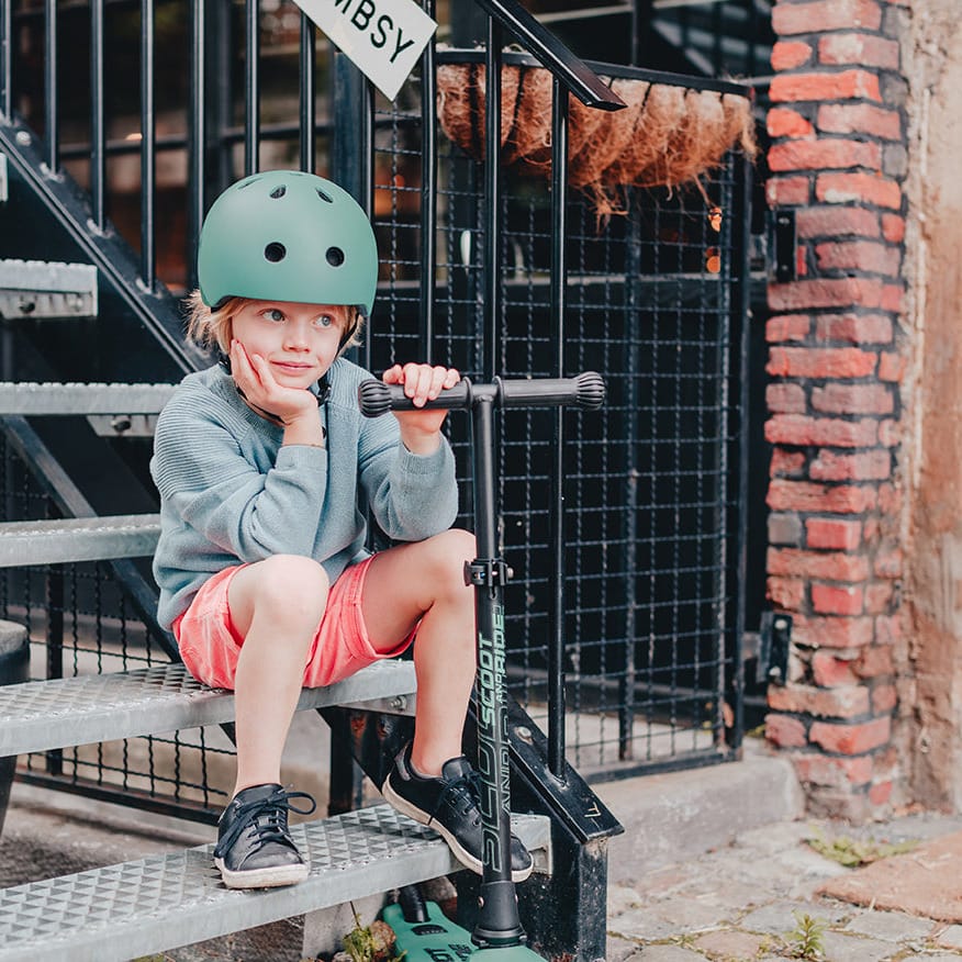 Scoot & Ride Kids Helmet - Forest - photo 4