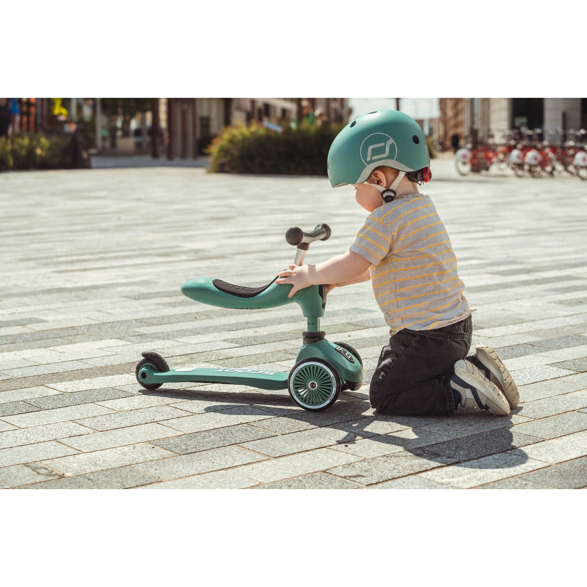 Scoot & Ride Kids Helmet - Forest - photo 3