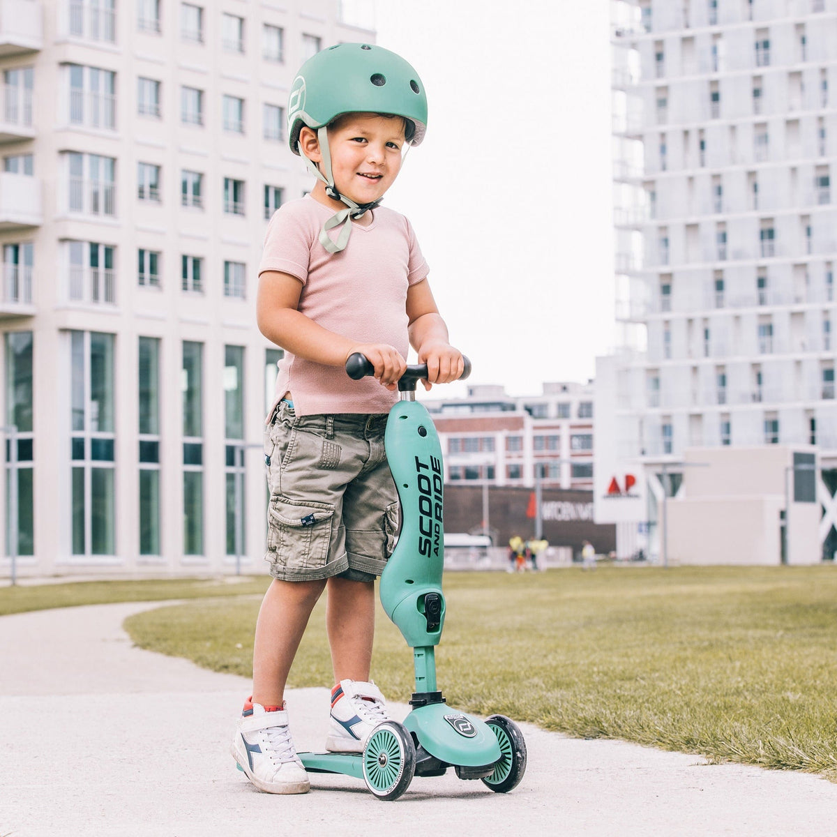 Scoot & Ride Helmet Scoot & Ride Kids Helmet - Forest