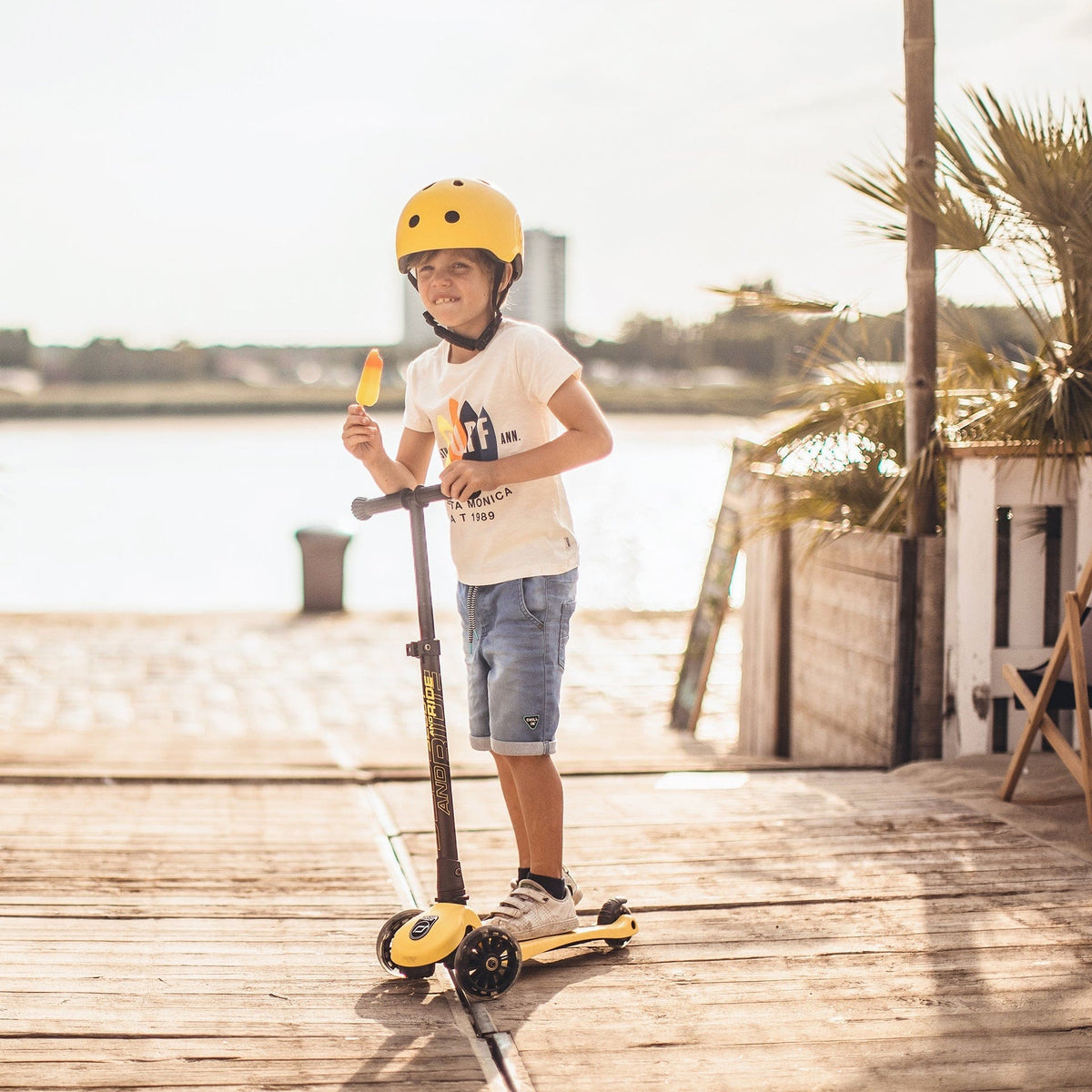 Scoot & Ride Helmet Scoot & Ride Kids Helmet - Lemon