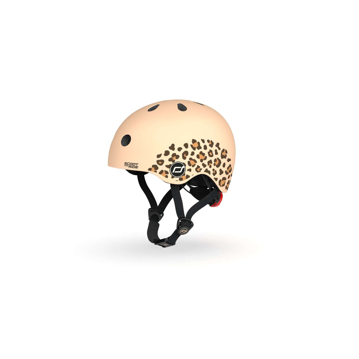 Scoot & Ride Helmet XXS-S (1-3 years, 45-51cm) Scoot & Ride Printed Kids Helmet XXS-S - Leopard
