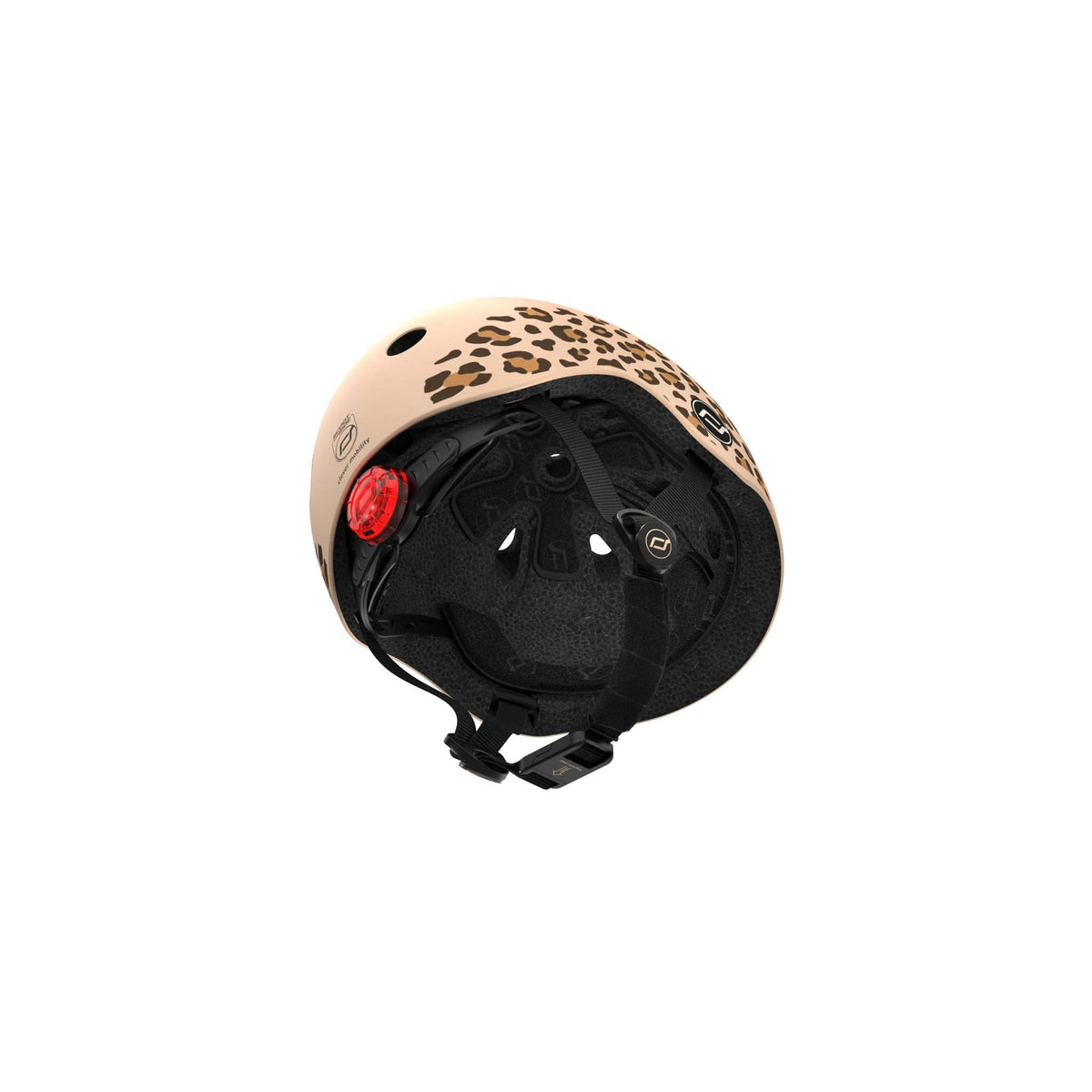Scoot & Ride Helmet XXS-S (1-3 years, 45-51cm) Scoot & Ride Printed Kids Helmet XXS-S - Leopard
