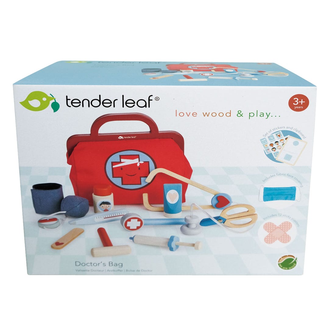 Tender Leaf Toys Doctors Bag Tender Leaf Toys Doctors Bag Set