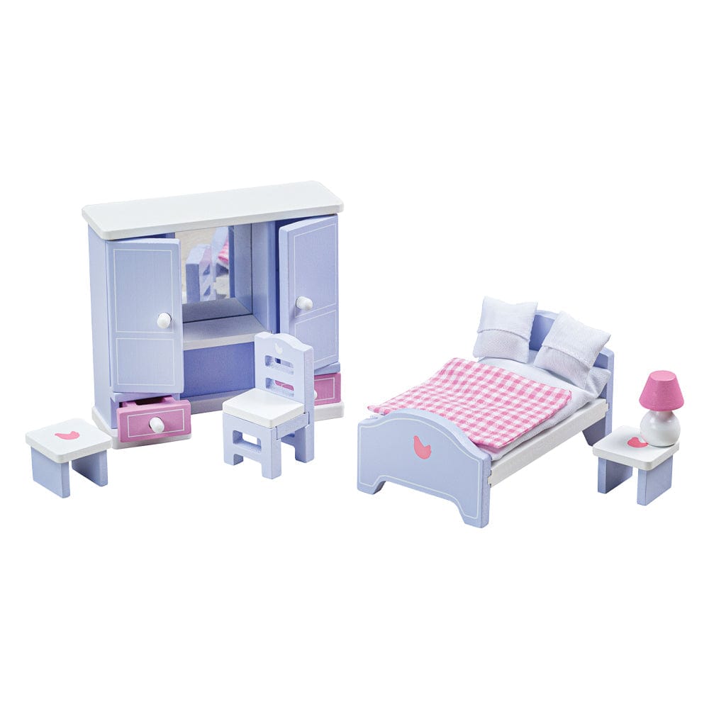Tidlo Dolls House Bedroom Furniture Set