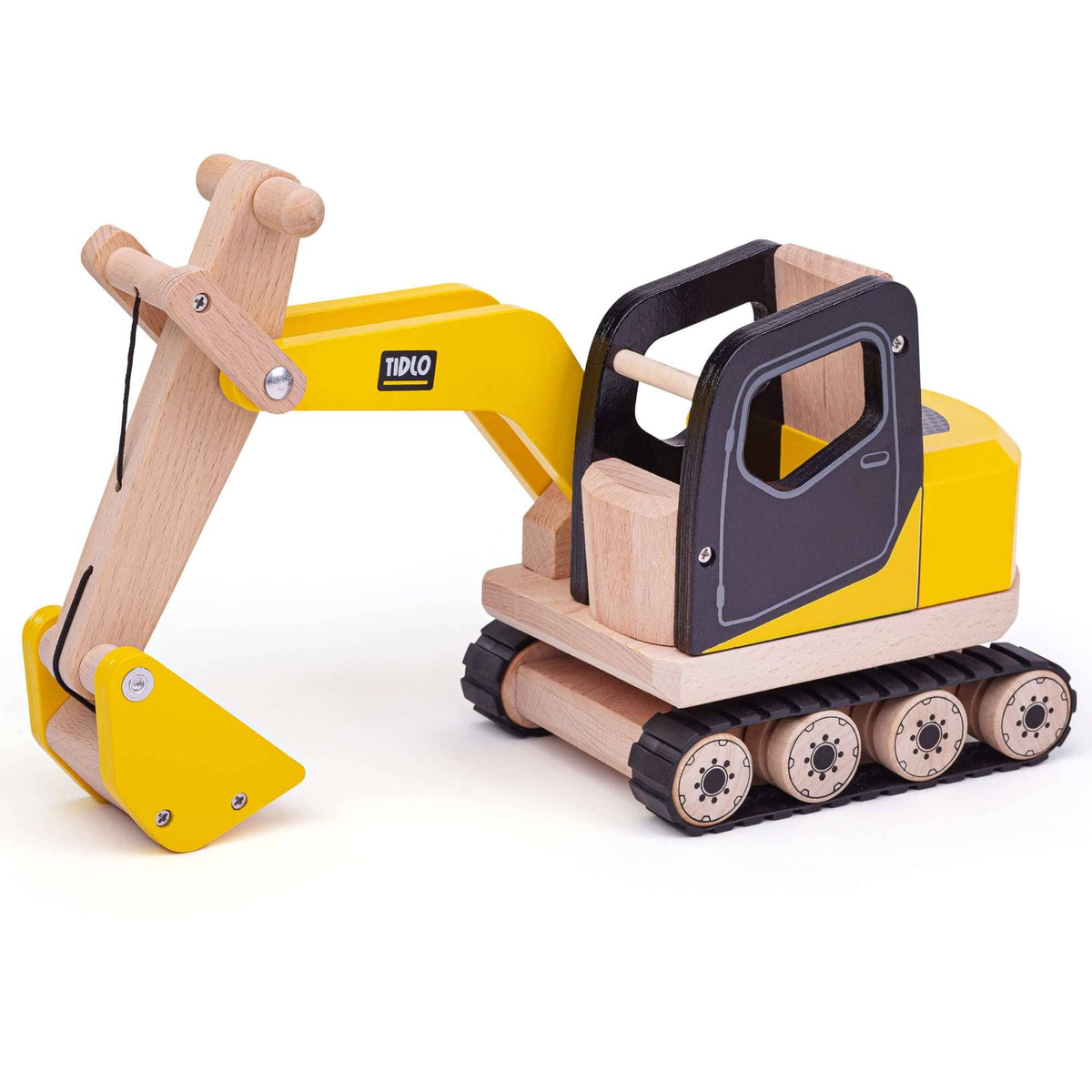 Tidlo Toy Vehicle Tidlo Wooden Digger Toy