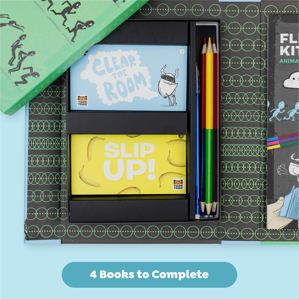 Tiger Tribe Art Kit Tiger Tribe Flip Book Kit - Animation Action