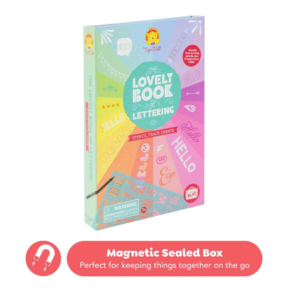 Tiger Tribe Art Set Tiger Tribe The Lovely Book of Lettering Art Set